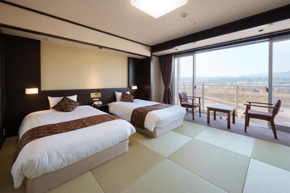 Moderate Japanese-style Twin Room 8 Tatami-mats (Simons Twin) (36sqm), Non Smoking | Desk, free WiFi