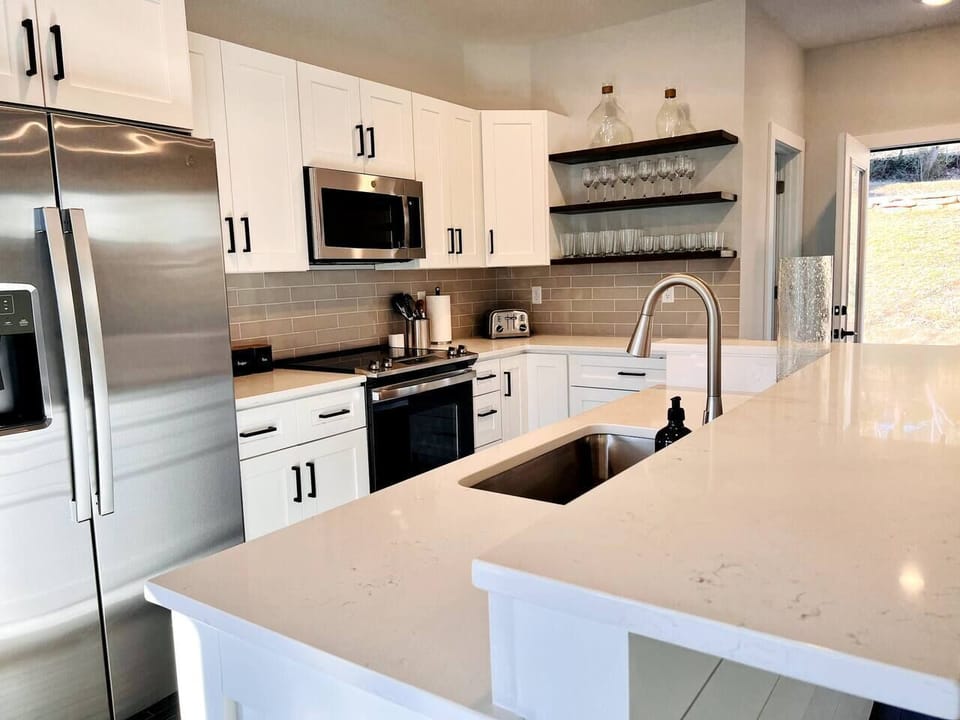 Modern kitchen stocked with everything you need!