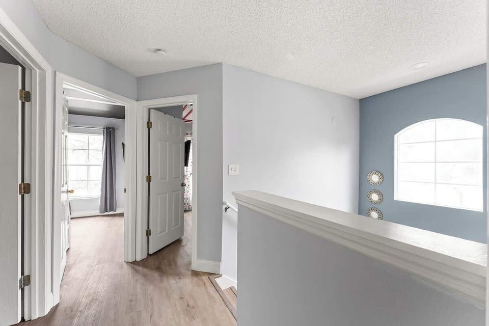 Upstairs hallway.