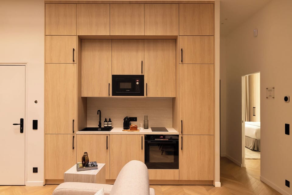 Apartment | Private kitchen | Cookware/dishes/utensils