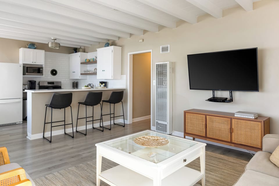 Gather with family or friends in this inviting, open living room.