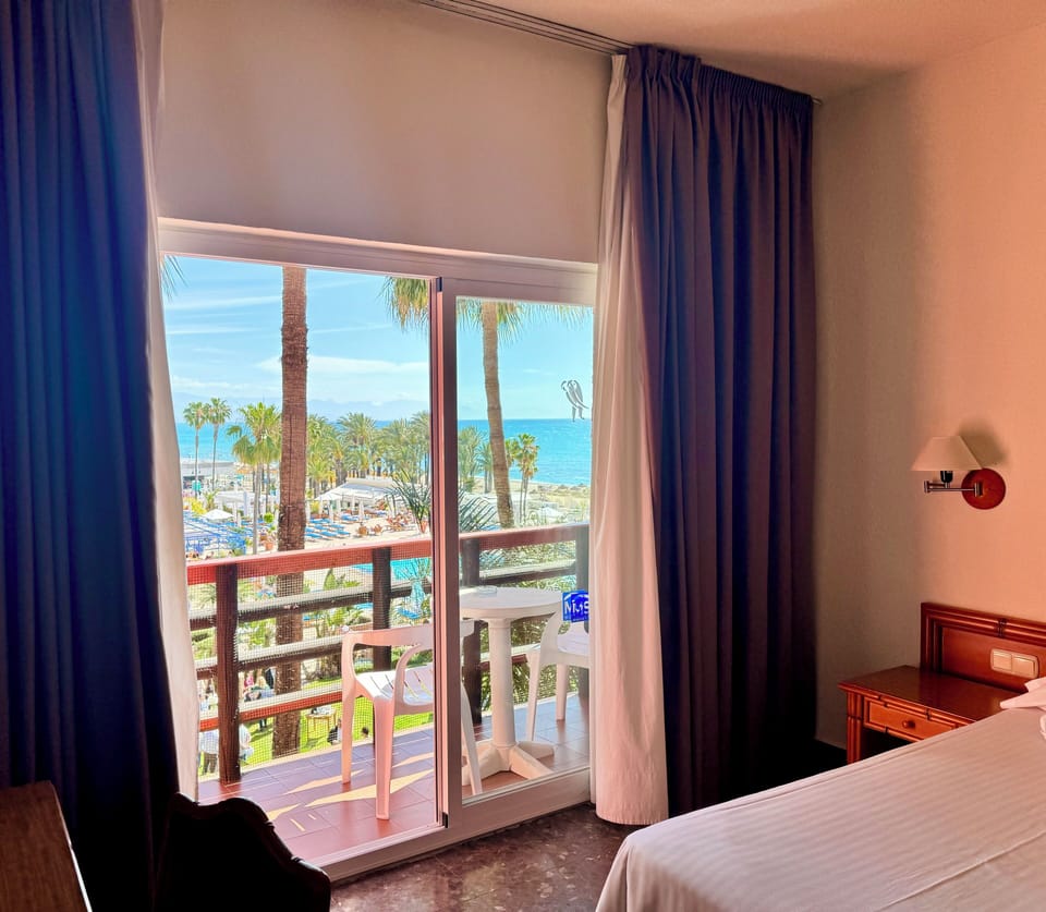 Double Room, Balcony, Partial Sea View | Desk, cribs/infant beds, free WiFi, bed sheets