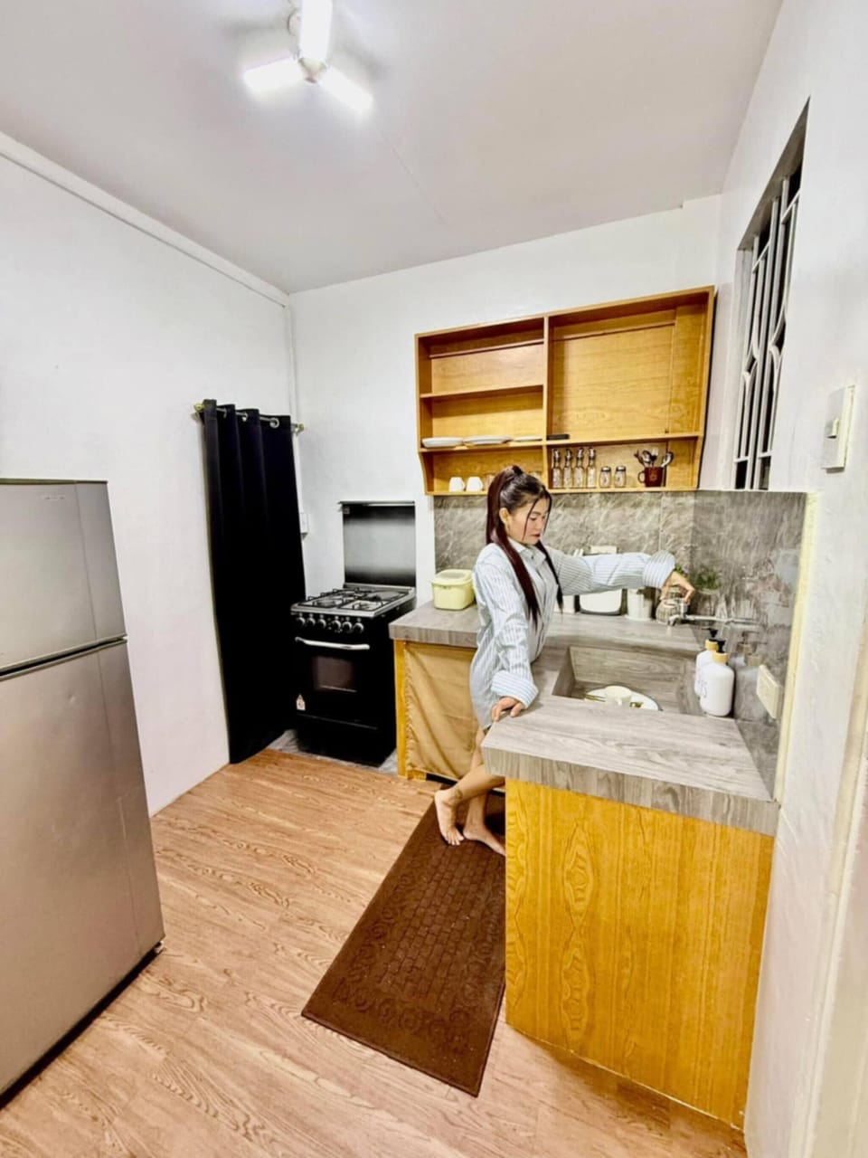 Apartment, 2 Bedrooms, Accessible, Smoking | Private kitchen