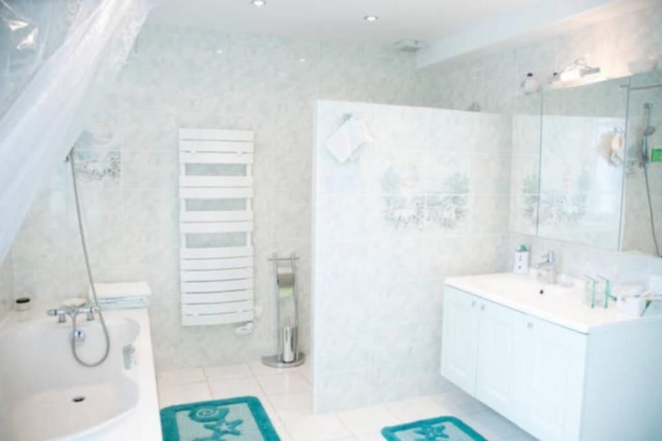 Comfort Double Room, Garden View | Bathroom | Bathrobes, towels