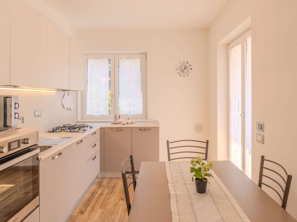 Interior Design, Furniture, Flooring, Kitchen, Wood, Countertop, Floor, Room, Home, Kitchen Appliance