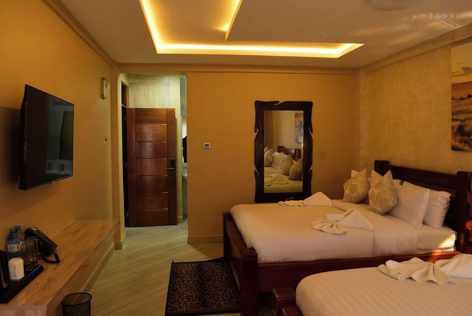 Family Twin Room | Individually decorated, individually furnished, free WiFi, bed sheets