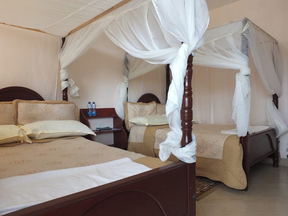 Family Twin Room, City View | Free WiFi, bed sheets