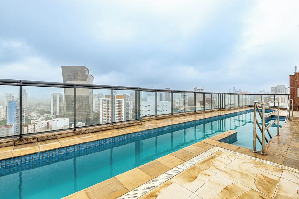 Rooftop pool