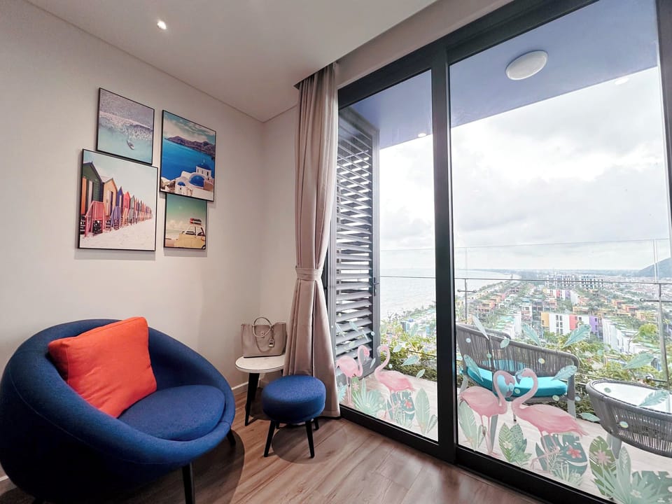 Deluxe Apartment, Housekeeping, Beach View | Terrace/patio