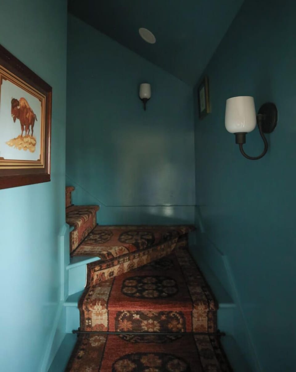 Stairway to second bedroom