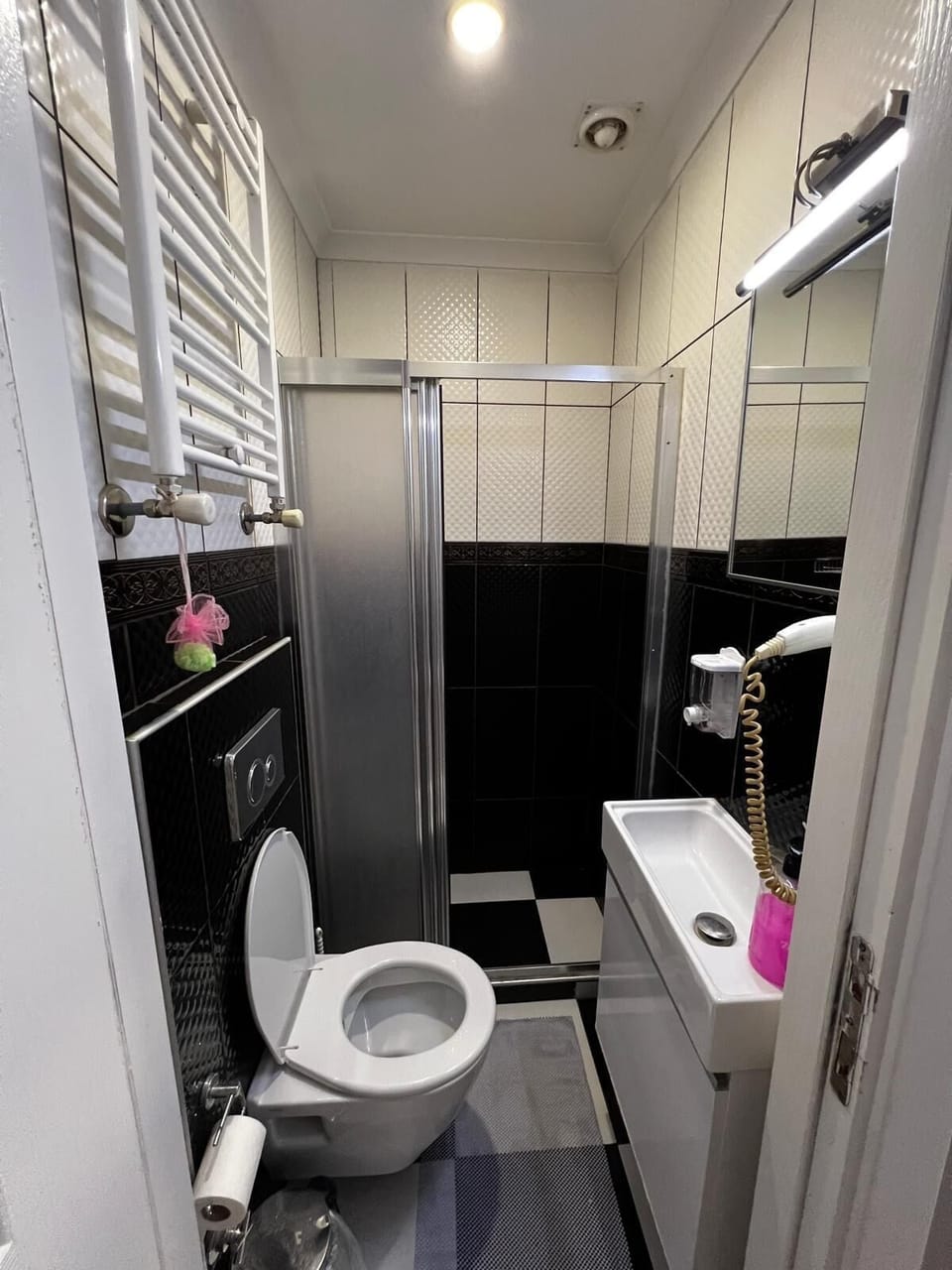 Economy Suite, City View | Bathroom | Shower, rainfall showerhead, free toiletries, hair dryer