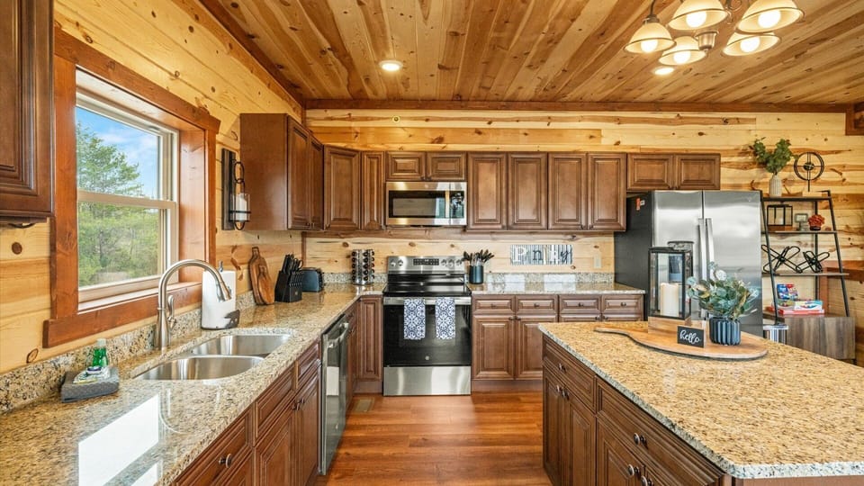 Fully-equipped kitchen for your convenience!