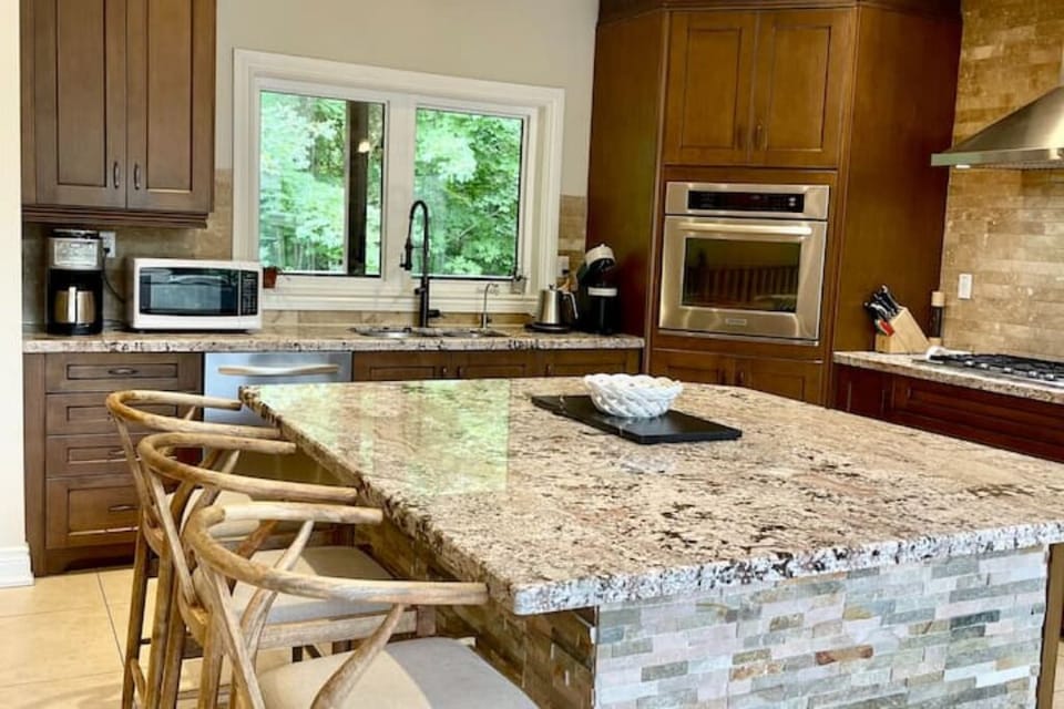Large kitchen island