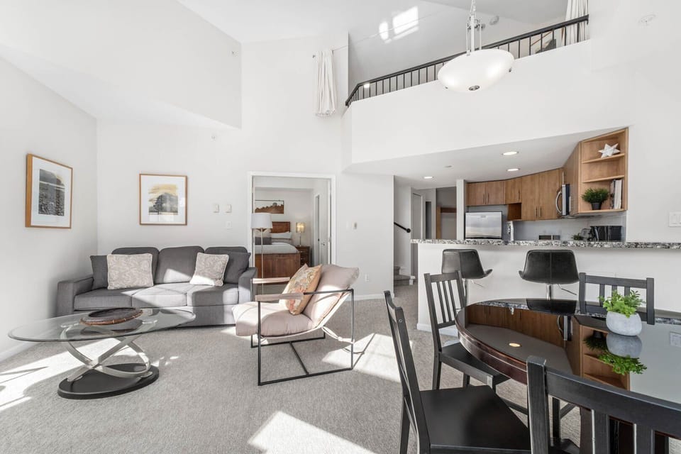 Unwind after a day on the slopes in this welcoming lounge space