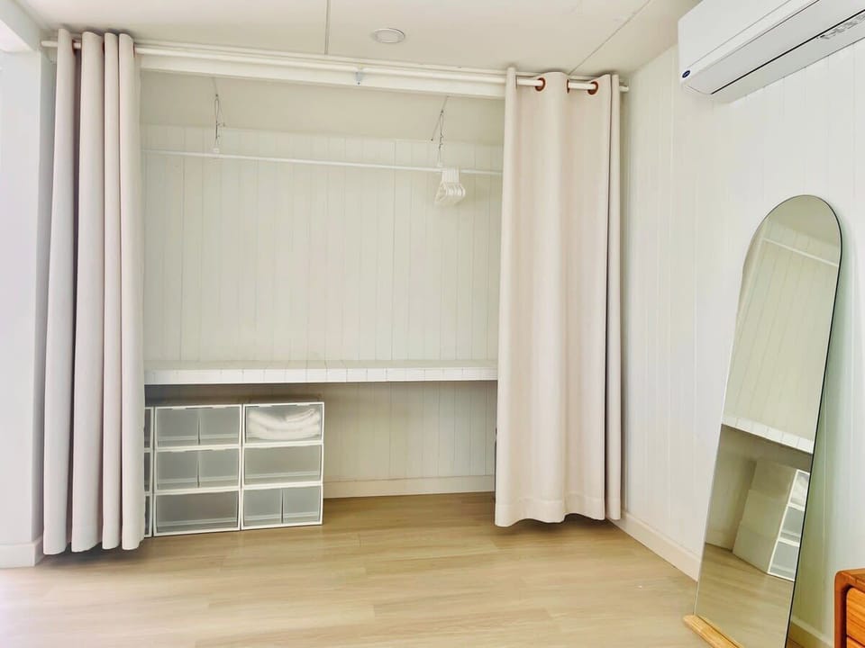 Large wardrobe area