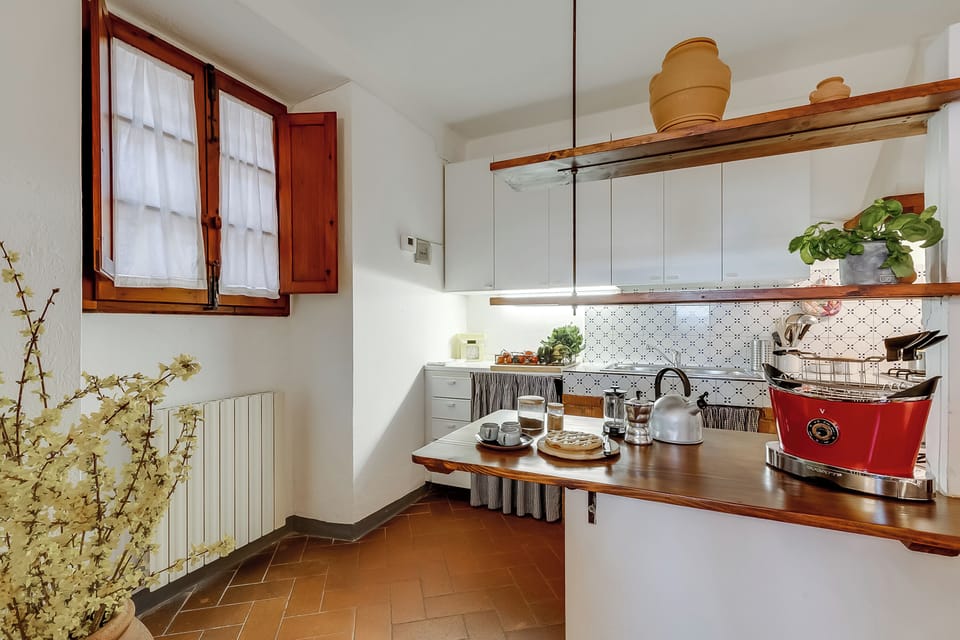 Kitchen and dining area