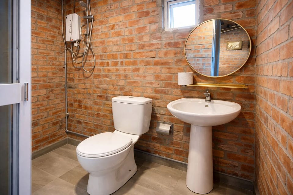 Family Villa, Beach View | Bathroom | Shower, hair dryer, bidet, towels