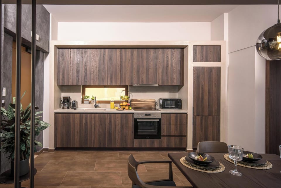 Fully equipped kitchen with modern appliances, ensuring a stress-free and self-catered stay