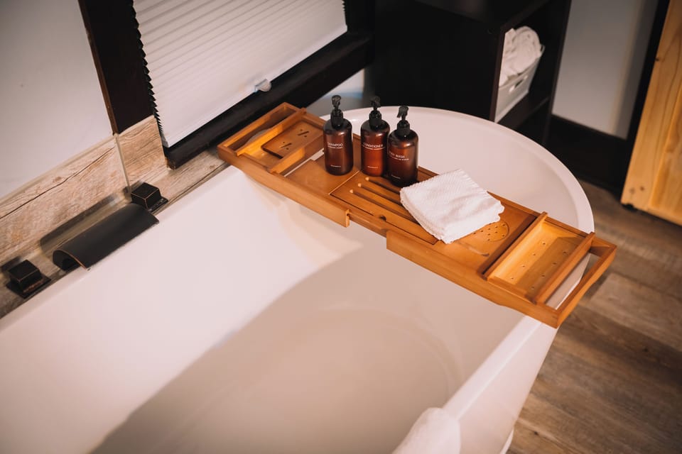 Soak in all the views and relax in this gorgeous Tub.