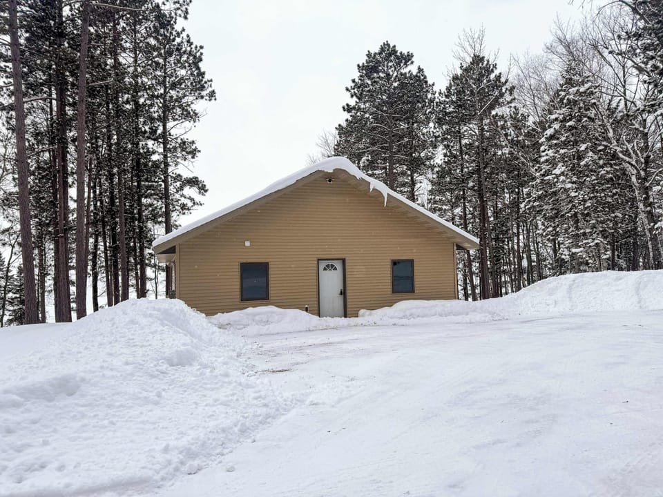 The main entrance of the home is on one level from parking area. 