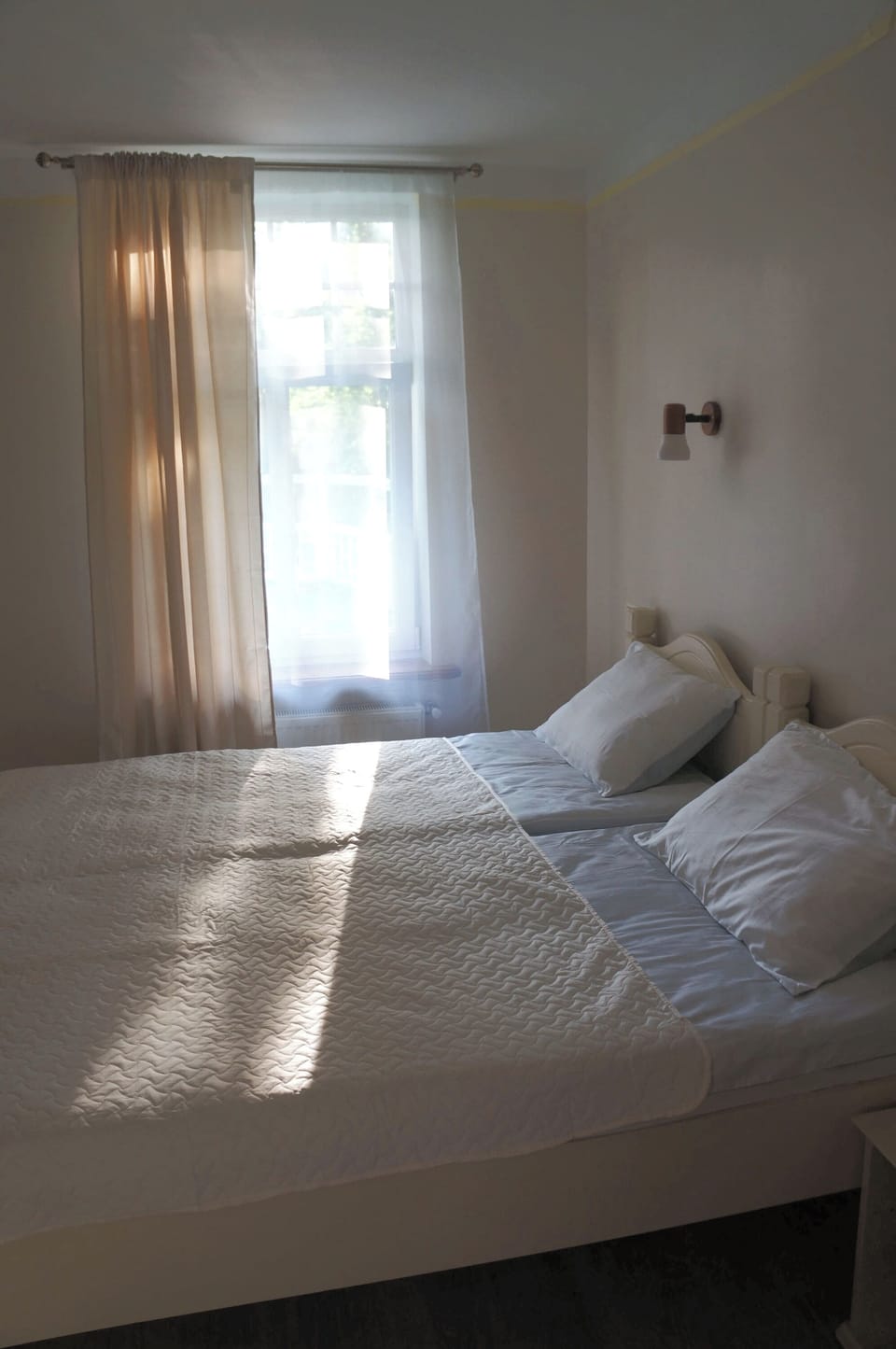 Double or Twin Room, Courtyard View | Free WiFi, bed sheets