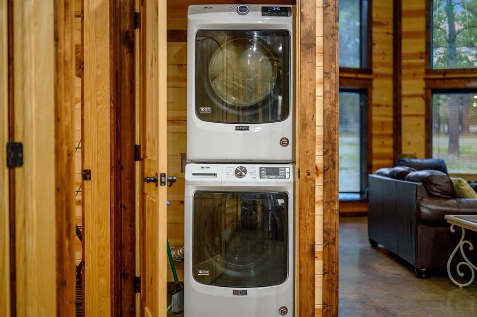 Private laundry is available for your stay