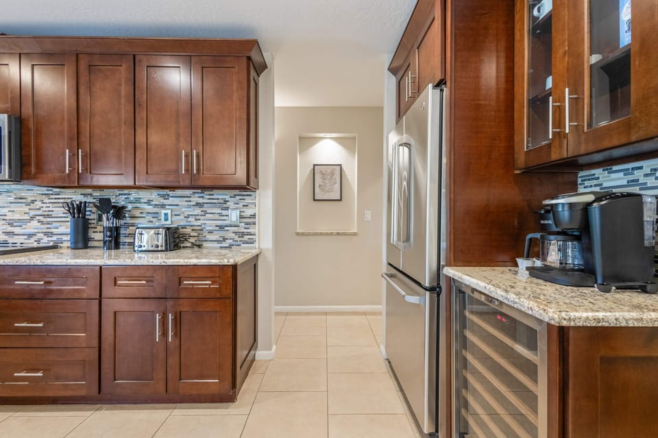 Kitchen with all the conveniences of home