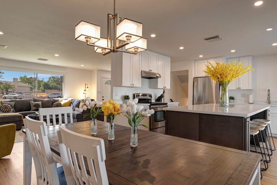 A dining space made for connection.