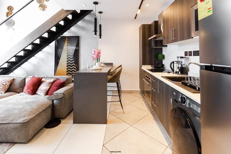 Apartment, Balcony, Garden View | Living area | Printers