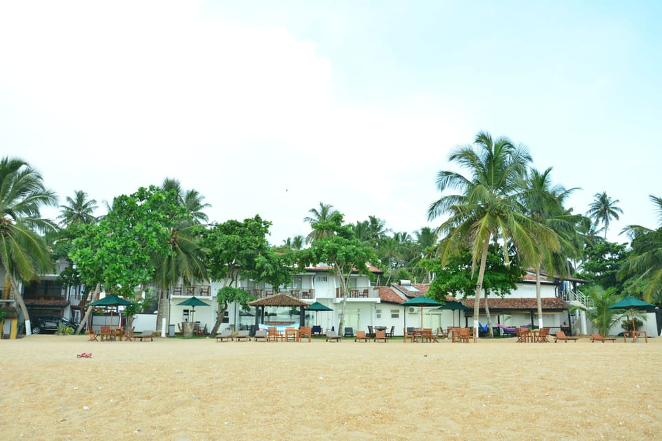 On the beach