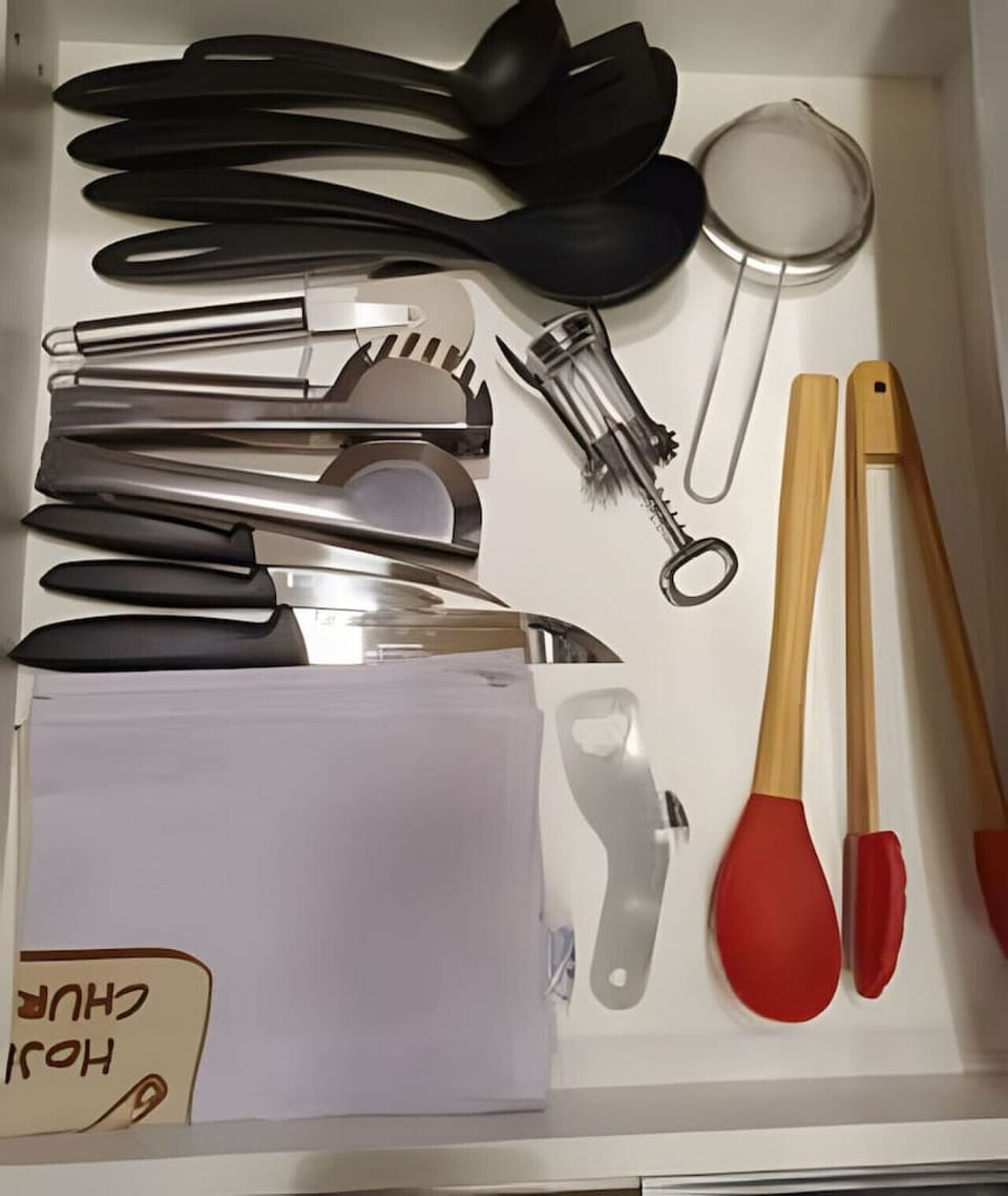 Kit completo de utensílios de cozinha