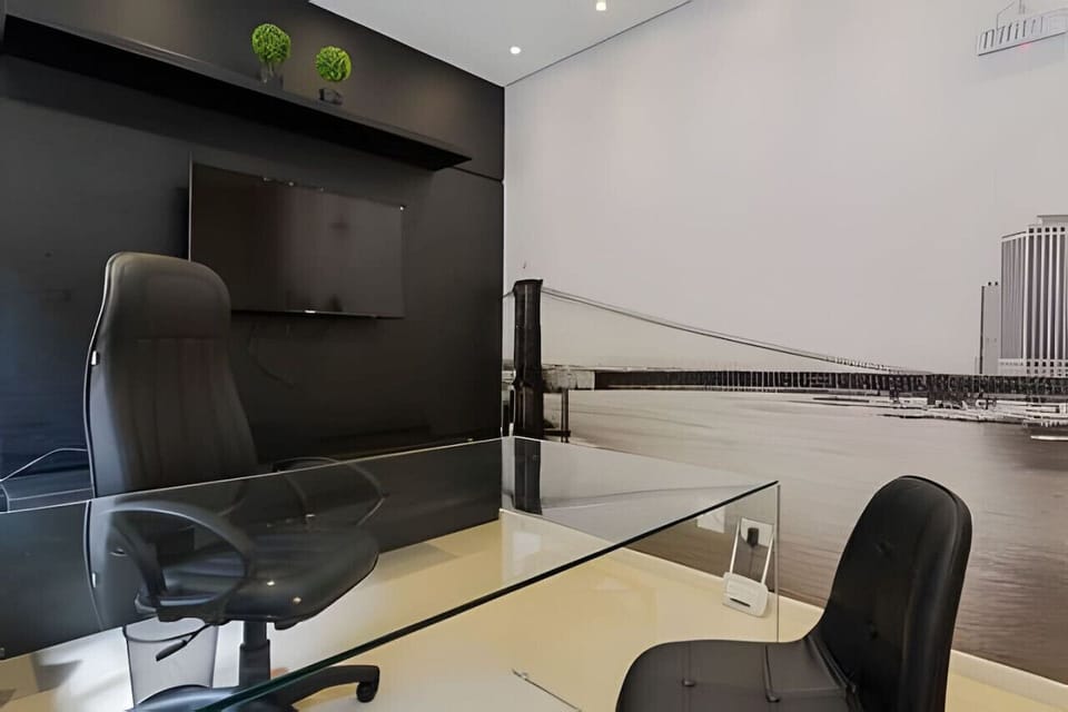 Sala de reuniões do prédio.
