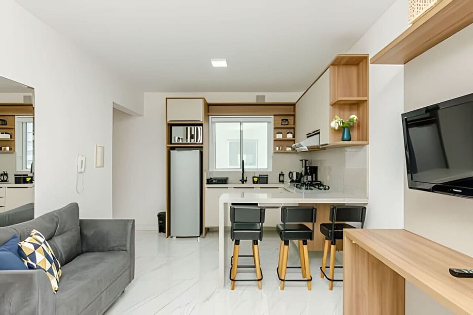 Visão do apartamento.