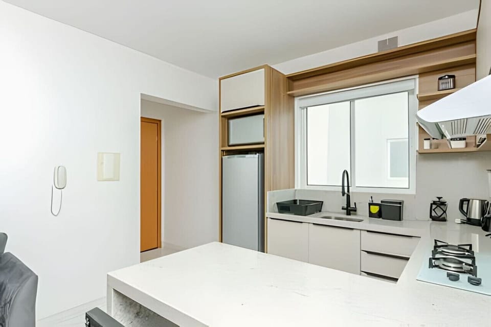 Visão da cozinha.
