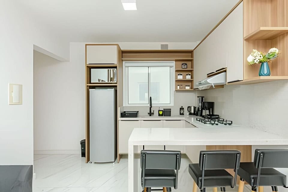 Visão da cozinha.