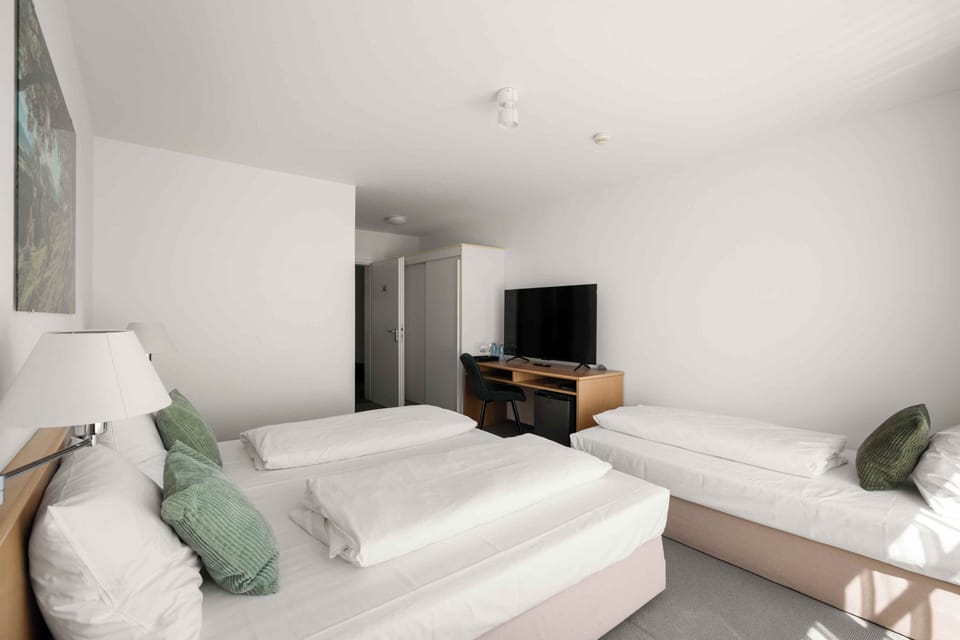 Classic Triple Room | Desk, laptop workspace, free WiFi, bed sheets