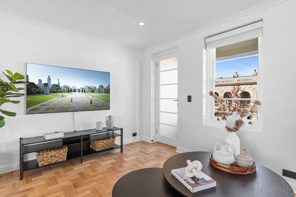 Living Room with Smart TV