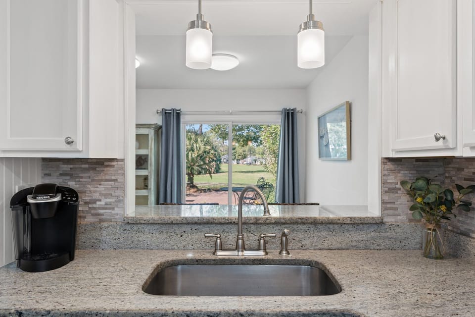 Golf View From Kitchen