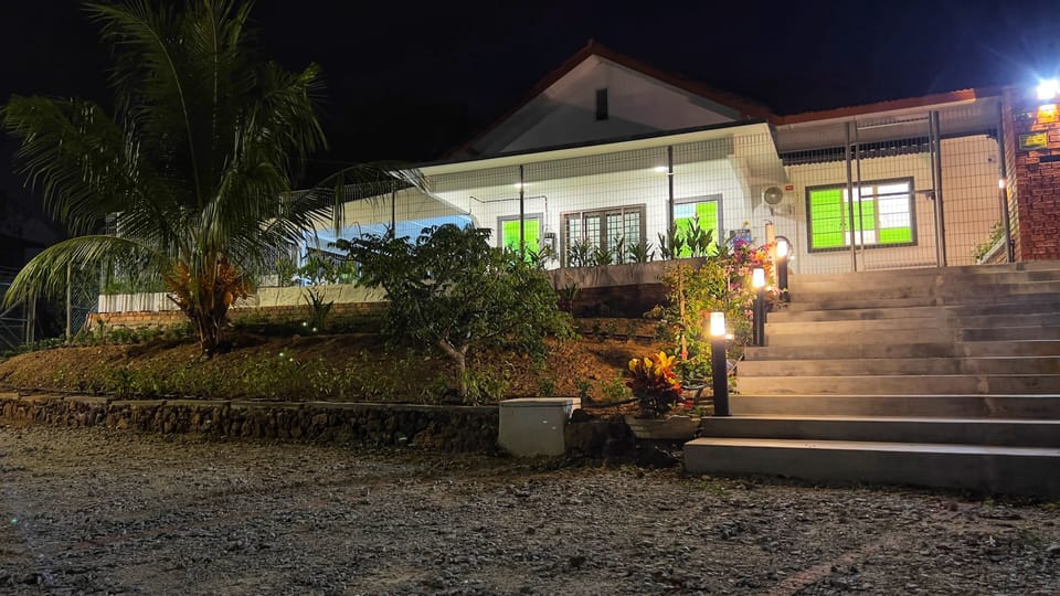 Ample parking with up to 20 bays right in front of the villa