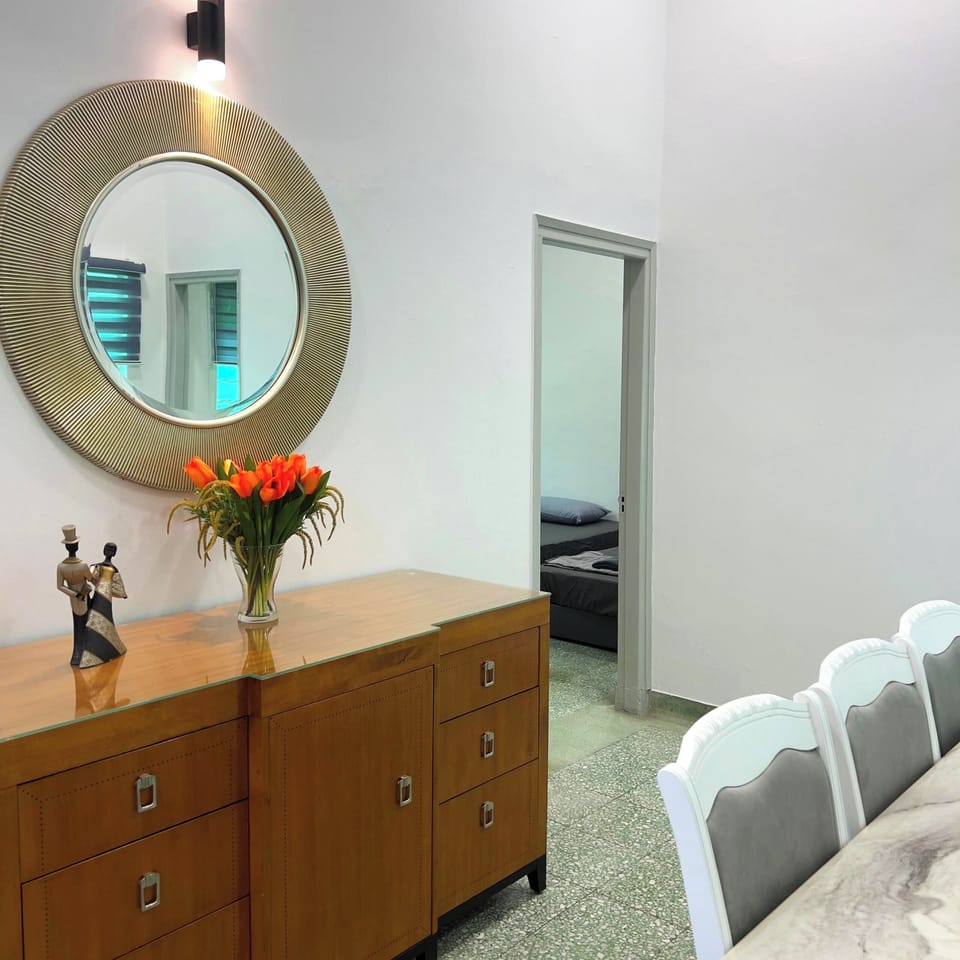 Direct access to Bedrooms 2 & 3 from the dining area 