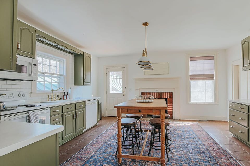 Fully equipped kitchen ready for home-cooked meals