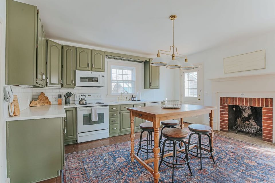 Fully equipped kitchen ready for home-cooked meals