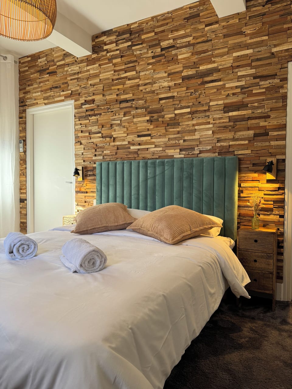 Comfort Double Room, Garden View | In-room safe, desk, laptop workspace, blackout drapes