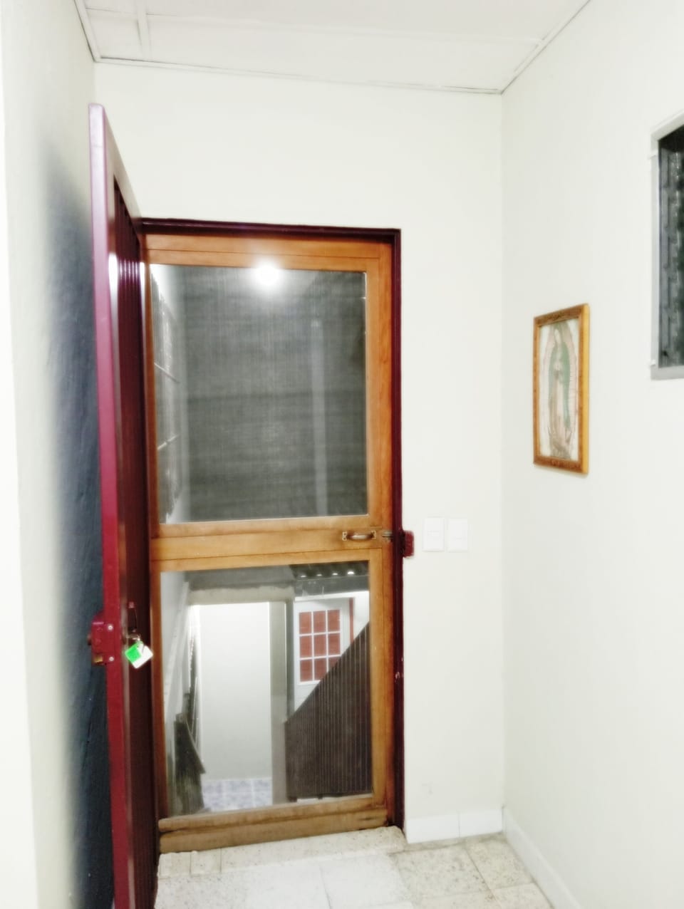 Entrance second floor. This is a private apartment on the second floor for more 