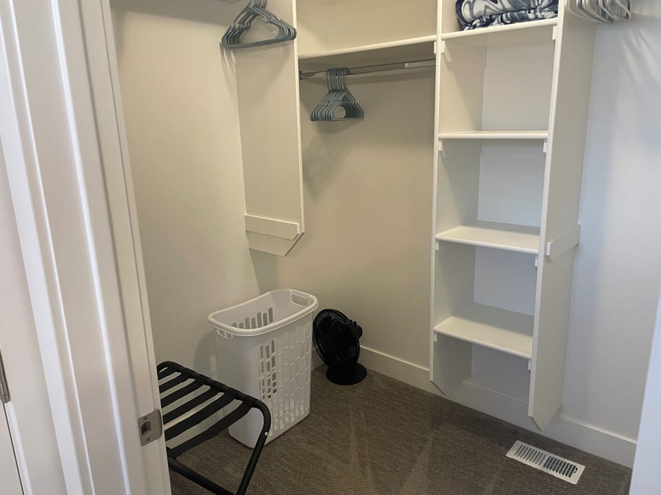 Master closet