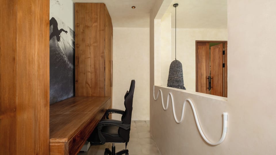 Villa, Pool View | 4 bedrooms, desk, laptop workspace, bed sheets