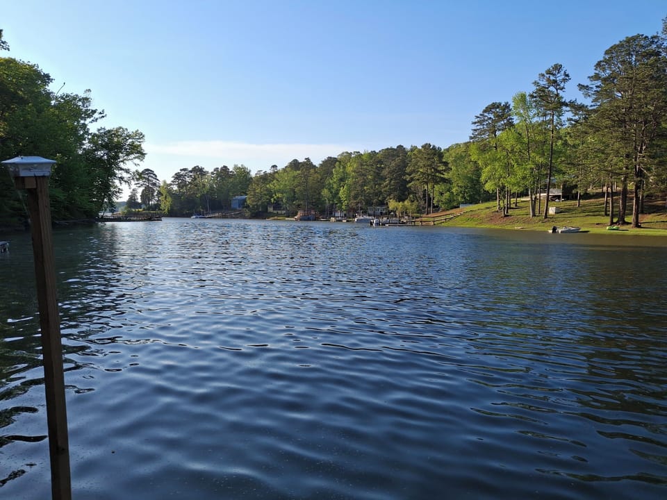 View from dock