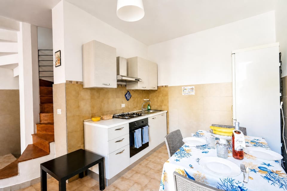 Kitchen and dining area