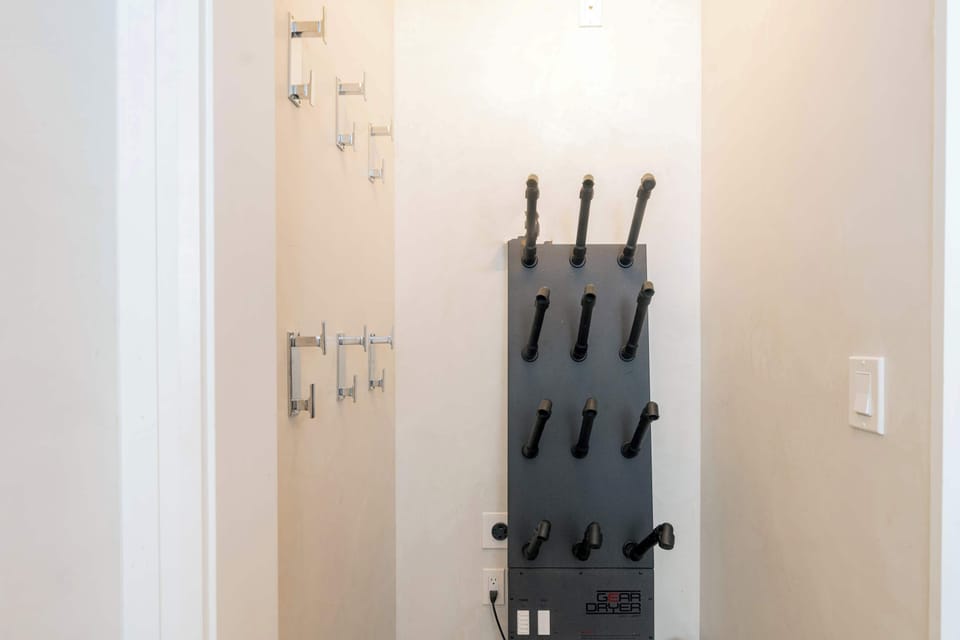 Ski boot heater