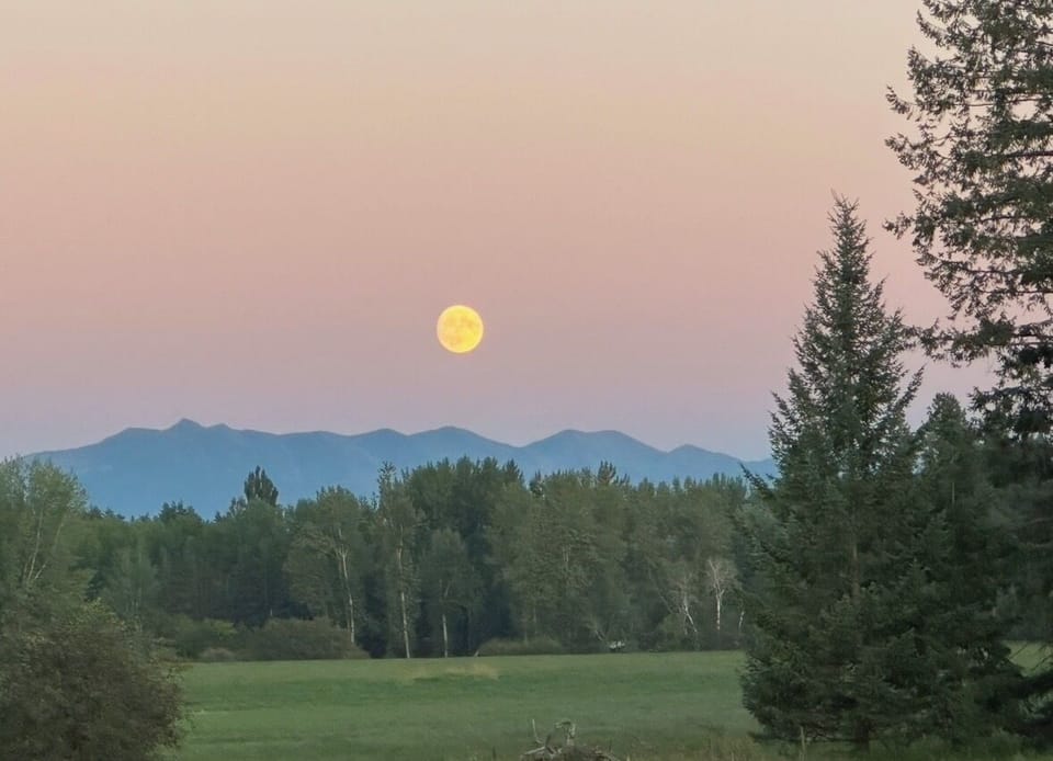 Beautiful full moon.
